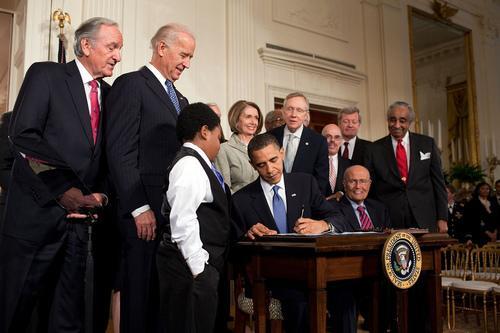 President Obama signs Patient