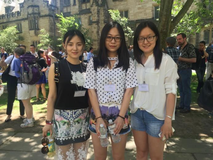 Students attending the AEESP conference at Yale University (pictured