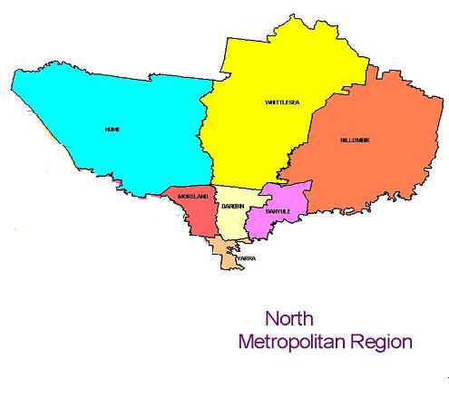 Northern Region 7 Local Govt Areas Hume
