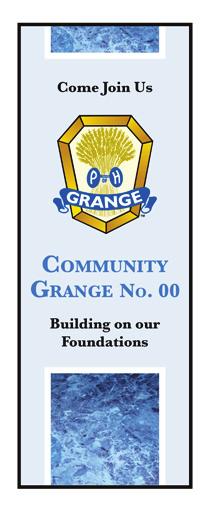 PROMOTIONAL MATERIALS For Connecticut s Granges NEW The following materials have been created to help you promote your Community Grange, and highlight the many great aspects of the organization.