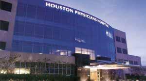 Page 3 of 6 Houston Physicians Hospital One of Webster s most modern hospitals, Houston Physicians Hospital, located at 333 North Texas Avenue, is one of the top-ranked hospitals in the State,