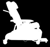Recline Positions: Features infinite positions with a range for patient comfort via