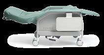 Lumex Deluxe Clinical Care Recliner A specially contoured seat and back for the ultimate in patient comfort.