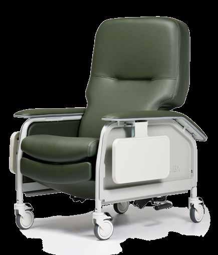 Recline Positions: Features a patented recliner mechanism and a specially contoured seat and back for the ultimate in