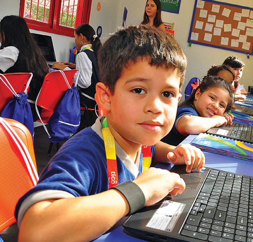 Corporate Responsibility: Did you know? Through 2016, Tigo Bolivia s Pixel a Pixel initiative will have completed 20 digital classrooms built and designed for young people living with disabilities.