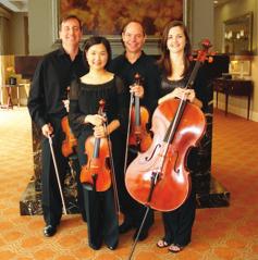 Yang Yoon Kim, Peachtree Quartet s viola player, helped conclude our concert program with beautiful Korean music which touched the hearts of many of our guests.