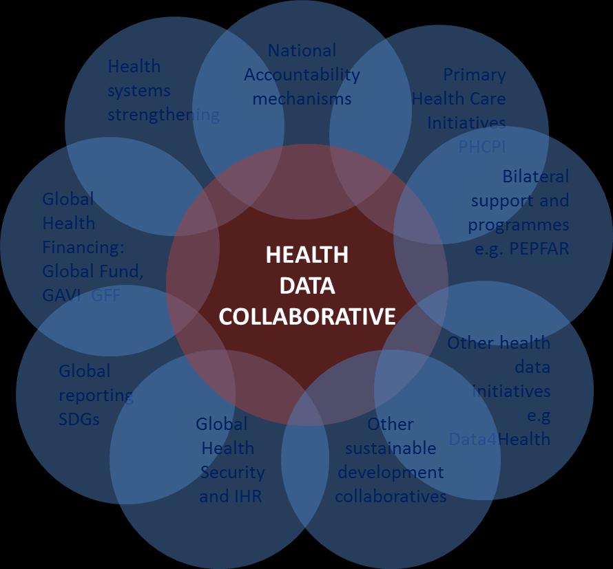 THE HEALTH DATA COLLABORATIVE: COLLECTIVE ACTION AT GLOBAL LEVEL MEGA DATA Platform for global public goods (development, harmonization and