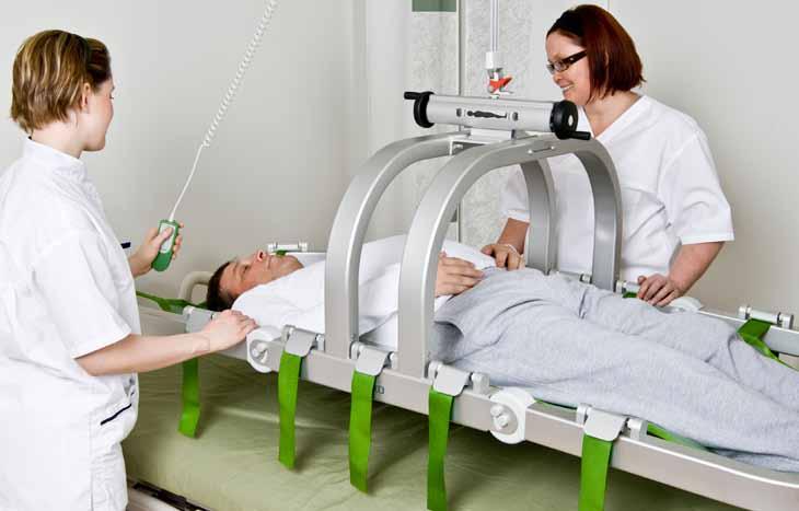 Horizontal Lifting Solutions Horizontal Lifting in Hospitals. The need for lifting patients in a completely horizontal position is greatest in hospitals.