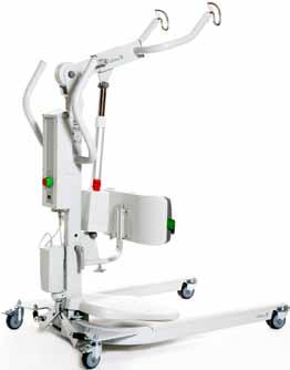In addition, the standing patient can more easily be helped to the toilet as well as other places such as a favourite armchair, wheelchair or bed. Three Lifts in One.