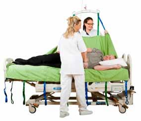 spread. 3. Bed to Chair The most common lifting need for most patients. Comfort, safety and security are important needs to consider. For best result, the sling bar should also be selected carefully.
