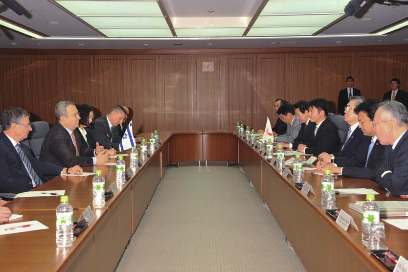 Minister Tanaka conveyed his appreciation for Israel s assistance in the wake of the Great East Japan Earthquake.