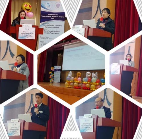 Symposium on Towards Better Health for Children 2018 Ms Tang Sze Kit, Ward Manager, Prince of Wales Hospital As one of the country members of the Asia Pacific Paediatric Nurses Association (APPNA),