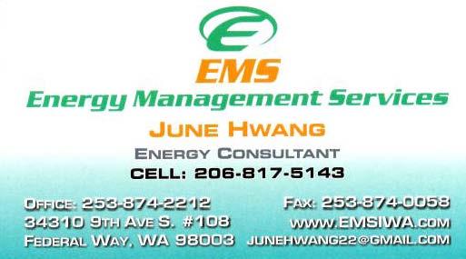 June Hwang Energy Management Services The lighting in our production area is vastly improved!