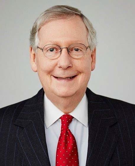 Mitch McConnell is the Senate Majority Leader.