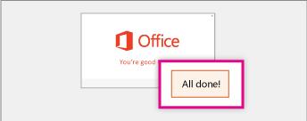 NOTE: By default Office 365 installs the 32-bit version-do Not Change.