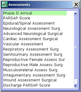 o Phase II Recovery Assessment is the same as the Phase I but