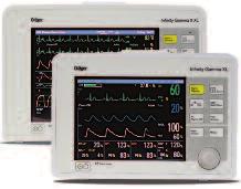 mid- to highacuity patient environments; supports standard medical-grade displays; 4