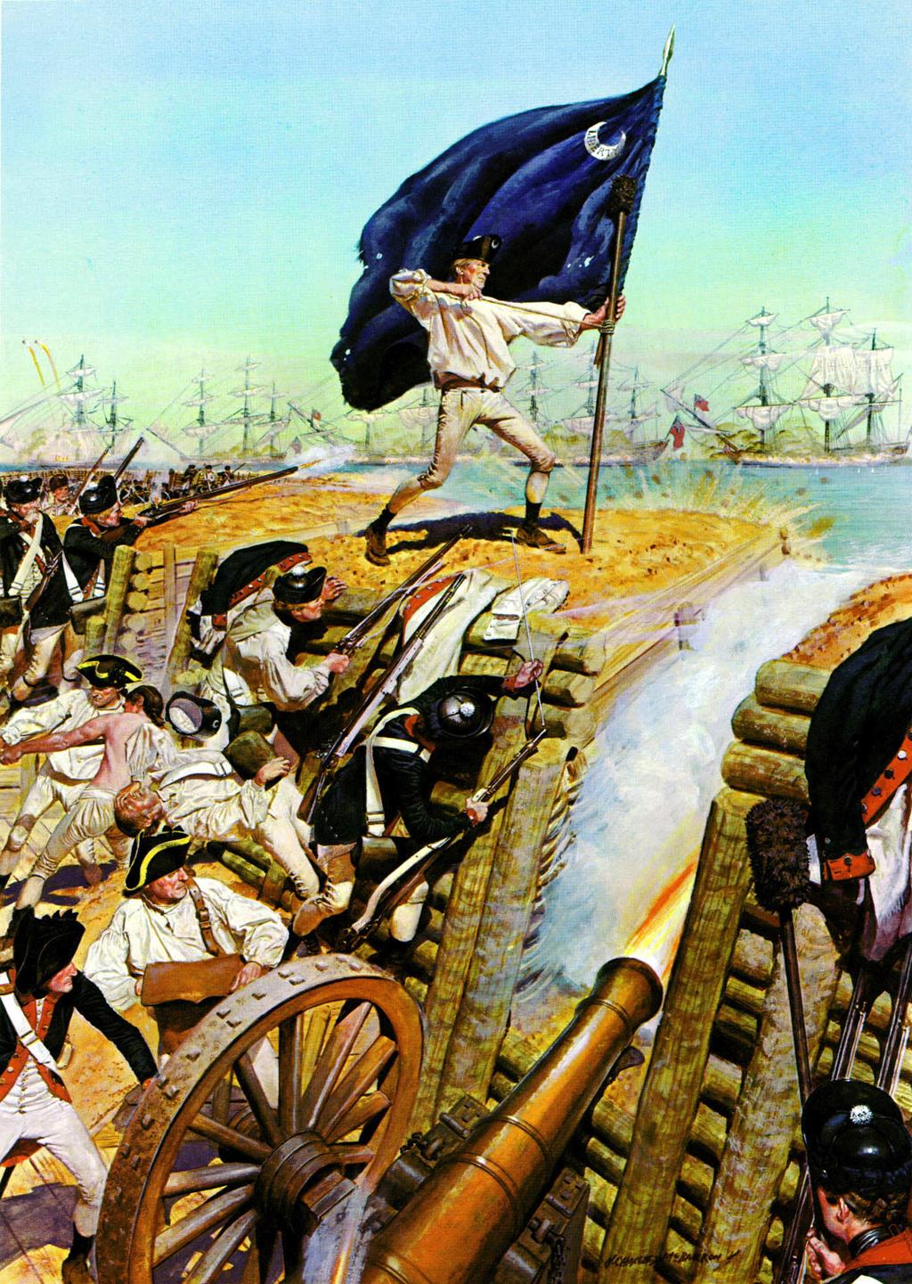War in the South, 1778-1781 As Americans gained victories in the north, the fighting moved into the southern states.