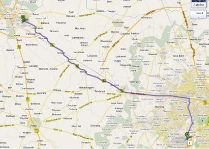 HOW TO REACH ROHTAK Rohtak is well connected by Rail and Road from major cities like New Delhi (70 Km) and Chandigarh (250 Km).