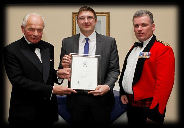 Shropshire Council wins Silver Award Prestigious employer recognition award by the Ministry of Defence Picture: Lord Lieutenant of Shropshire Sir Algernon Heber-Percy, Community Enablement Officer