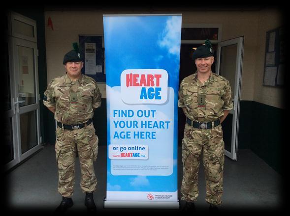 Other Events & Contact Information Shropshire Council was delighted to team up with Public Health, Heartage and 1st Battalion The Royal Irish Regiment to encourage members of the Armed Forces to get