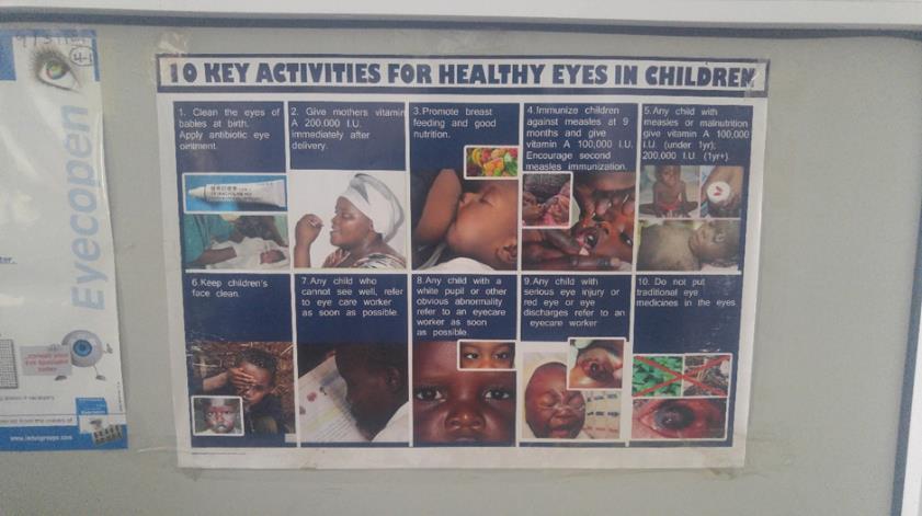 Sometimes the outreaches are to sub district health centres/chps zones. Teachers, school health coordinators who have been trained in vision testing conduct screening in schools.