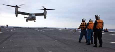 From Nov. 10-13 approximately 250 U.S. personnel, eight Marine Corps MV-22B Ospreys and multiple KC-130J Hercules arrived in the Philippines.