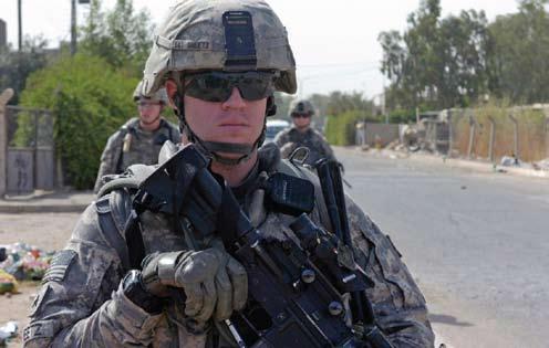 Volpe, a platoon sergeant with the Military Police Platoon, Brigade Special Troops Battalion, 3rd Brigade Combat Team, 82nd Airborne Division, Multi-National Division