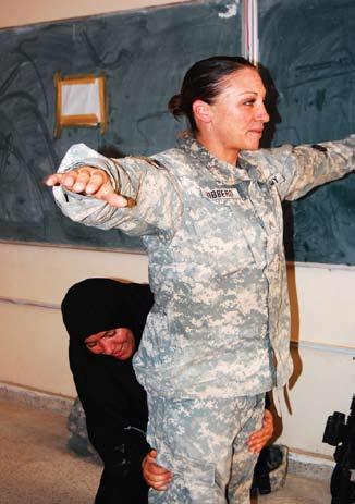 PAGE 4 150th Armored Reconnaissance Squadron troops train Daughters of Iraq Story by Spc.