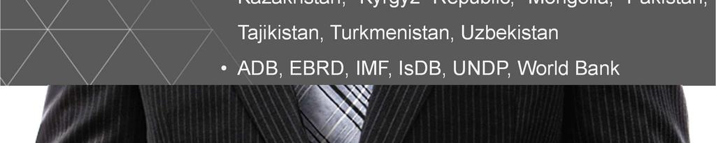 Turkmenistan, Uzbekistan ADB, EBRD, IMF,