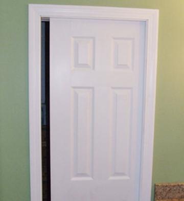 Widening doors or pocket doors S