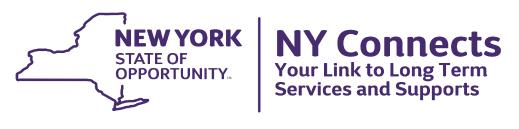 NY Connects: A Valuable Resource for Discharge Planners Michael Gunn, Supervisor Division of Policy, Planning, Programs and Outcomes New York State Office for the Aging March 8, 2016 March 8, 2016 2
