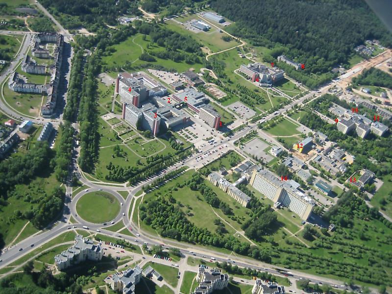 Santara Valley Vilnius University; Vilnius University Hospital Santariškių Klinikos; 5