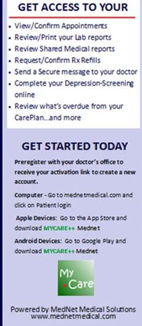 messaging 80% i) Patient Portal from emr4md Web Portal iphone APP