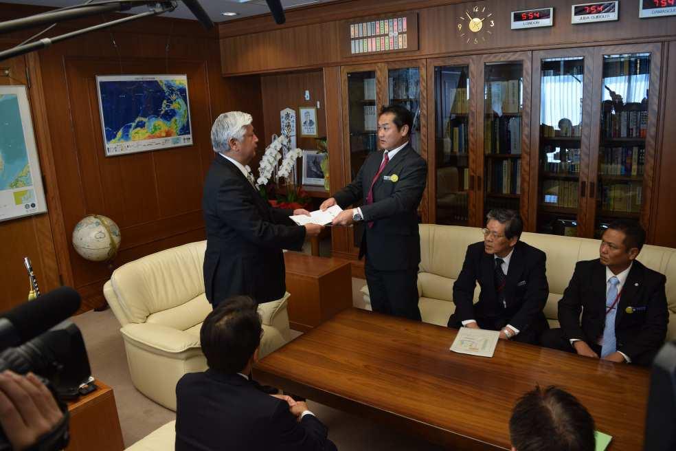 A joint statement and petition was submitted to Japanese government and other related political parties.