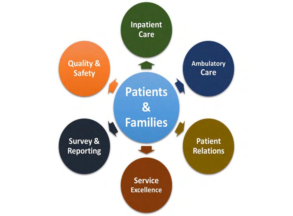 Patients and Families First The vision of the Office of Patient Experience is to