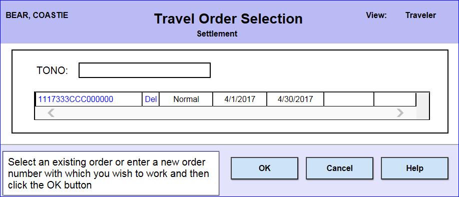Procedures See below. 1 Log into T-PAX. Click the View drop-down and select if the Advance request is being submitted as a Traveler or Proxy.