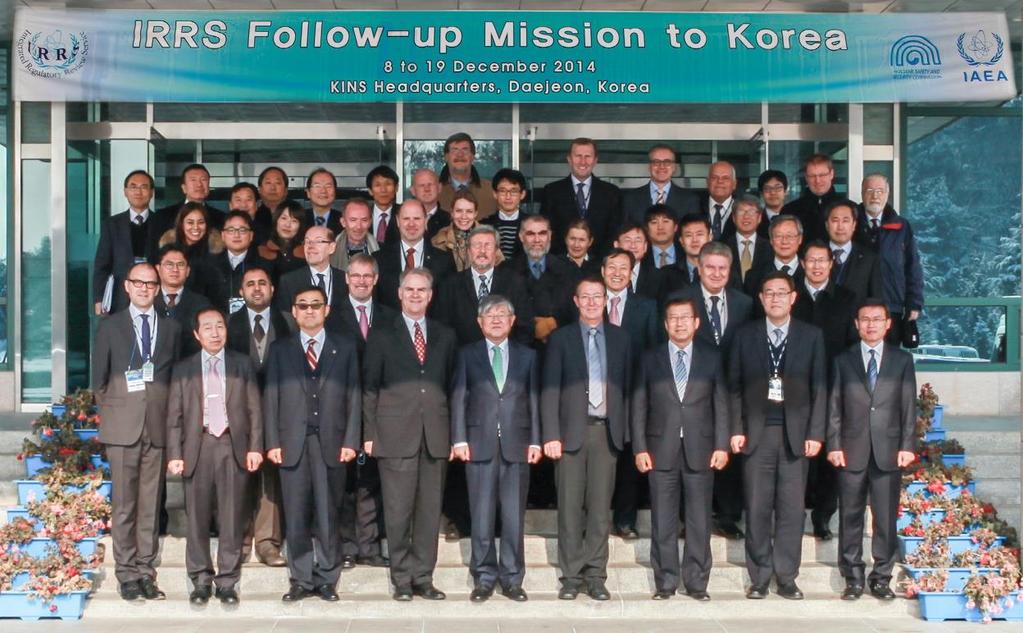 Overview (cont d) Review Team (Led by Georg Schwarz, ENSI) 16 Senior Regulatory Experts from 15 IAEA Member States 1 Observer 3 IAEA Staff Members 1 IAEA Administrative Assistant Korean Counterparts