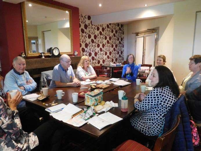 They also attended the invaluable facilitator training course for setting up support groups hosted by Roy Castle Lung Foundation.