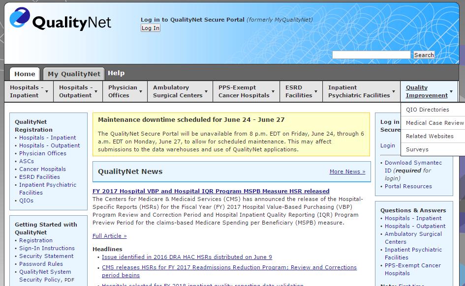 Enrolling: websites, agencies and portals Step 1: Complete a MBQIP Memorandum of Understanding (MOU) with the Oregon Office of Rural Health All existing Oregon CAHs have MOUs on file with the Oregon