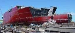 PEARY Ship is 41% complete Delivers Jun 08 T-AKE 6