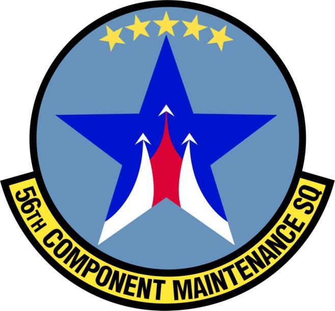 56th Component Maintenance Squadron Lineage. Constituted as 56th Armament and Electronics Maintenance Squadron, and activated, on 16 March 1967. Organized on 8 April 1967.
