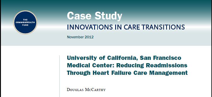 UCSF Heart Failure Program http://www.commonwealthfund.