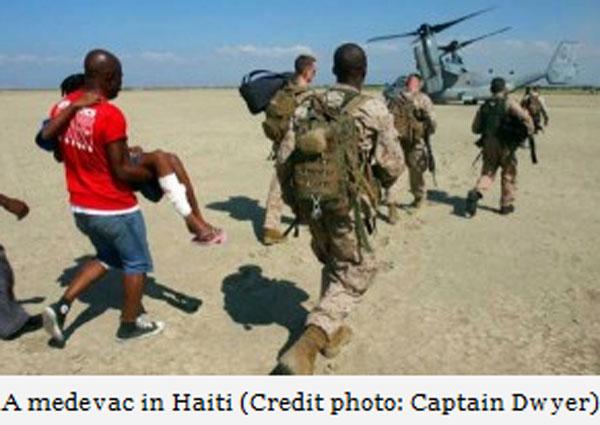In this piece, Captain Dwyer talks about the experience in Haiti.