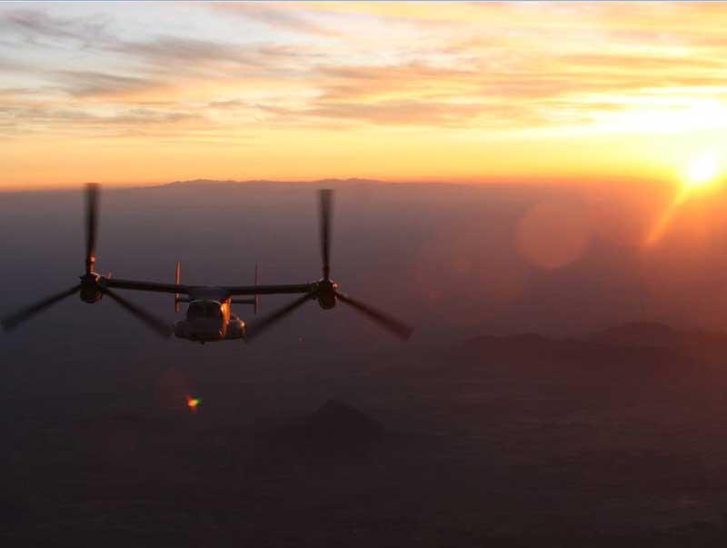 Osprey Operating in Afghanistan (Credit: USMC) SLD: Could you describe that niche? Lieutenant-Colonel Garcia: The medium lift used to be traditionally the CH-46 and CH- 53 Delta, medium lift capacity.