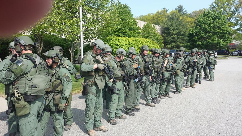 The training was funded by NERAC and taught by LEAD Consultants, which is a California-based company that provides training using some of the most experienced SWAT operators in the country.