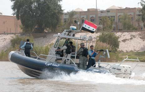 With more than 35 miles of waterways in the Baghdad area, many Coalition advisors and Iraqis feel this is the major supply route for insurgents, and that until recently it has gone virtually