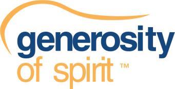 The Generosity of Spirit Awards provides the opportunity to acknowledge and celebrate these philanthropic leaders that make a difference in our community whether the community is local, regional,