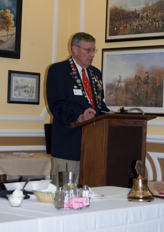 25 Jan: CWG Chapter Compatriot Presents his Book to Manassas Lions Club.