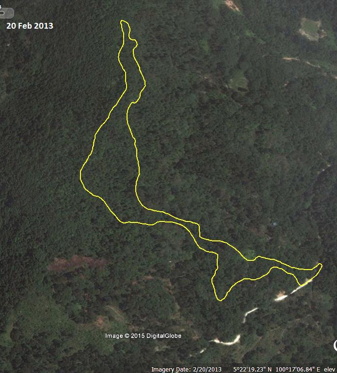 Botak Hill chronology in pictures 20 Feb